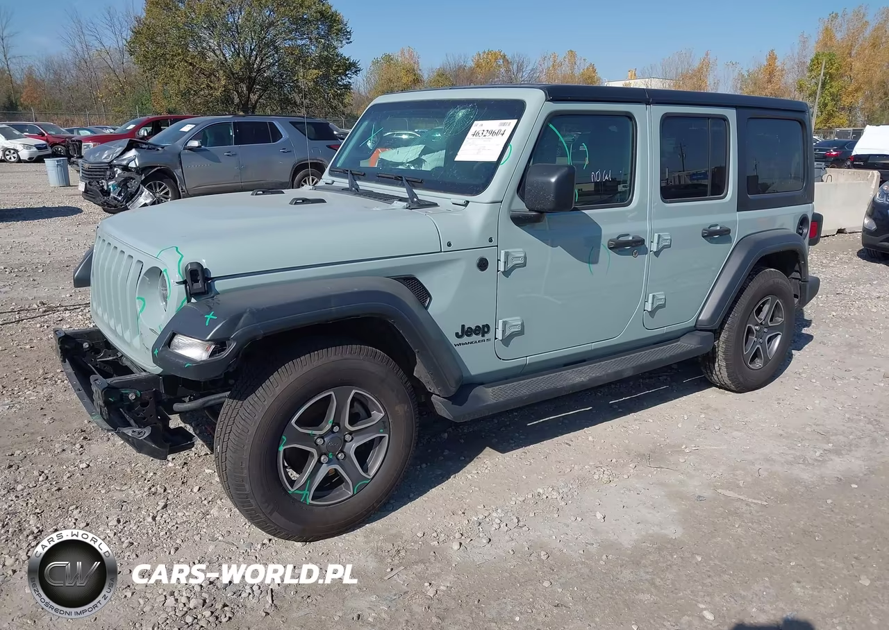 2023 Jeep Wrangler 4-Door Sport S 4X4 VIN:1C4HJXDN3PW601831 - 2