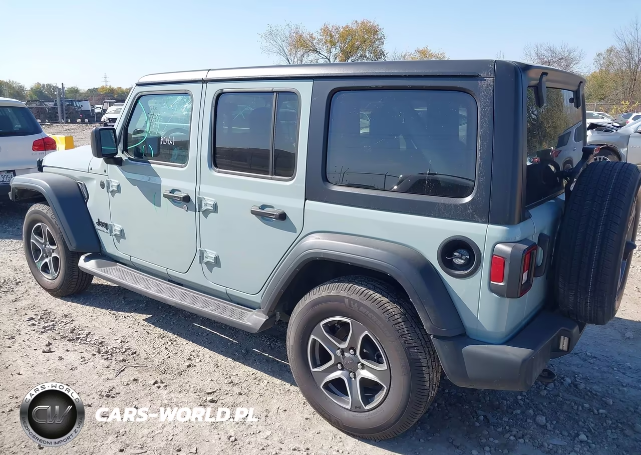 2023 Jeep Wrangler 4-Door Sport S 4X4 VIN:1C4HJXDN3PW601831 - 3
