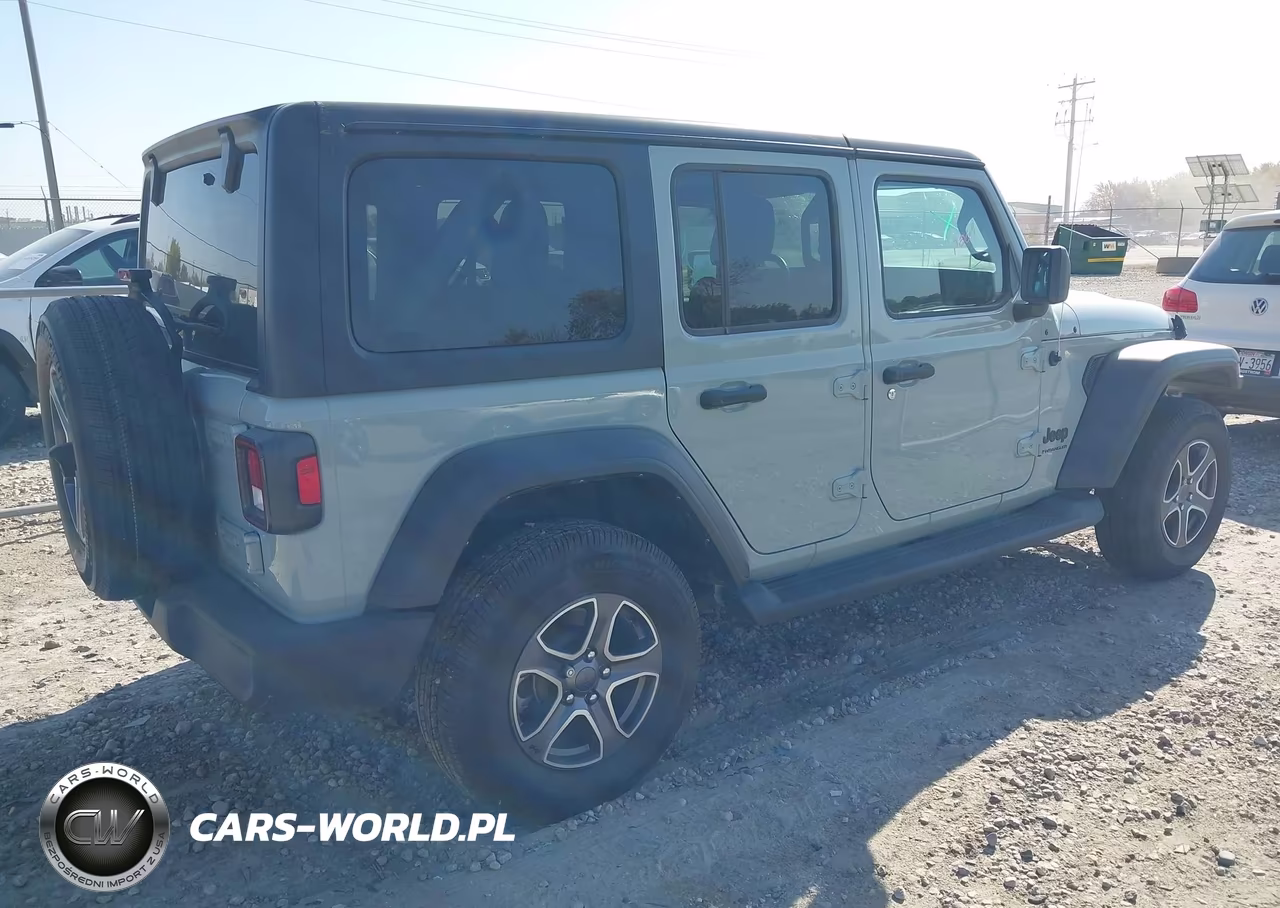 2023 Jeep Wrangler 4-Door Sport S 4X4 VIN:1C4HJXDN3PW601831 - 4