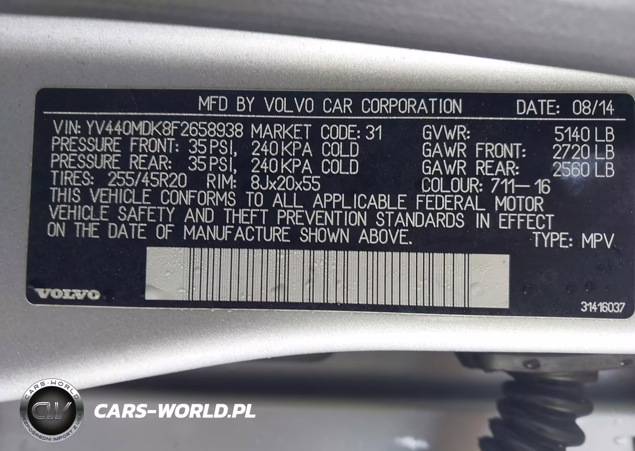 2015 Volvo Xc60 T5 Premier VIN:YV440MDK8F2658938 - 9