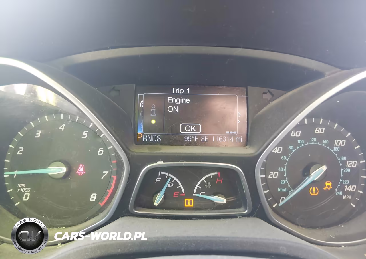 2013 Ford Focus Titanium VIN:1FADP3J29DL382103 - 7