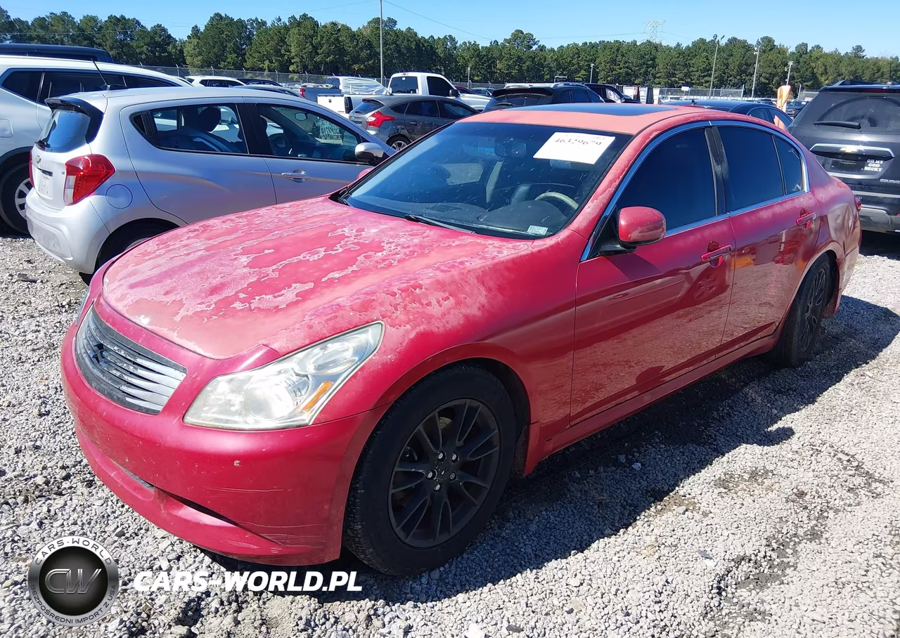 2008 Infiniti G35X VIN:JNKBV61F88M264280 - 2