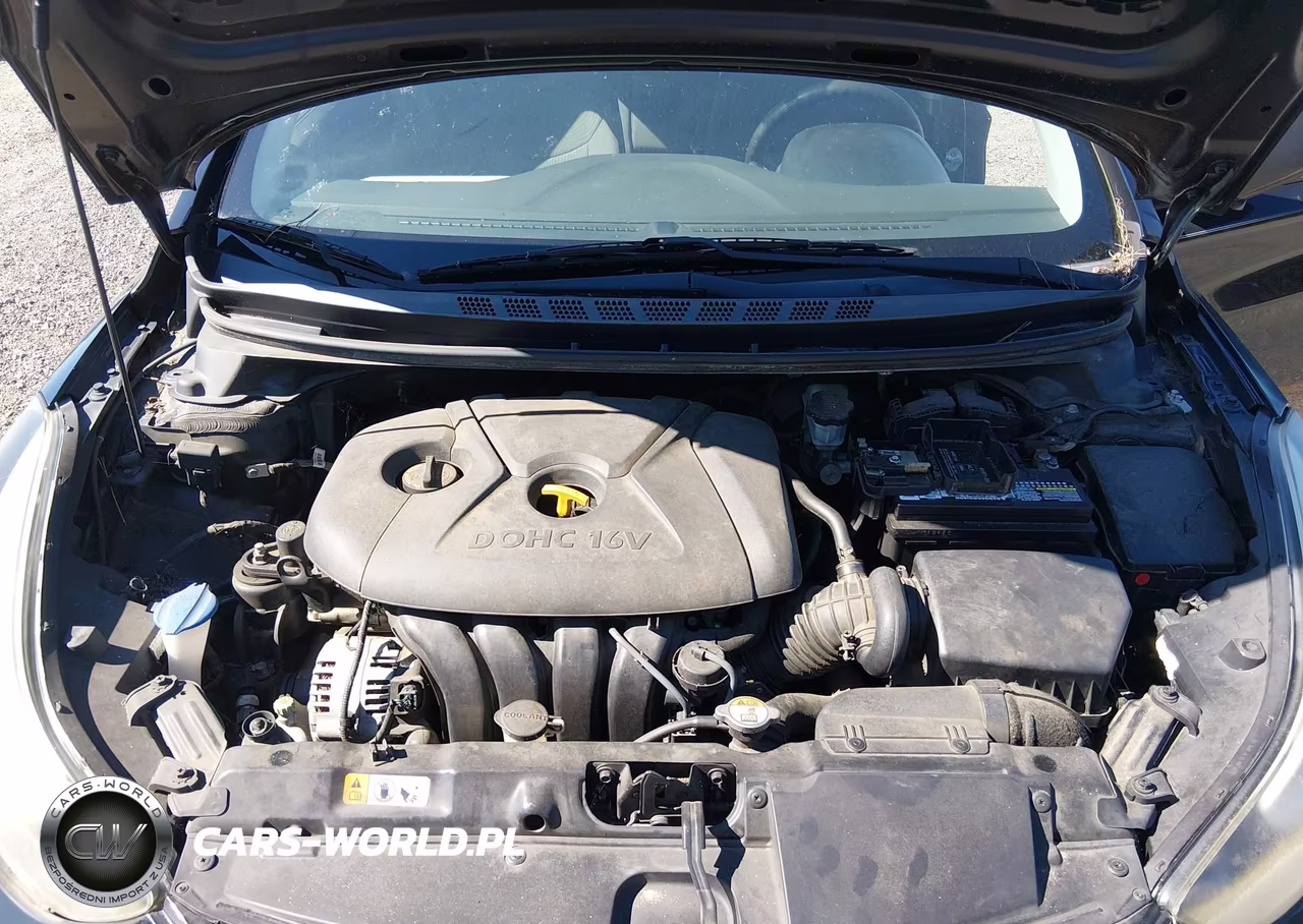 2014 Hyundai Elantra Se VIN:5NPDH4AE6EH468644 - 10