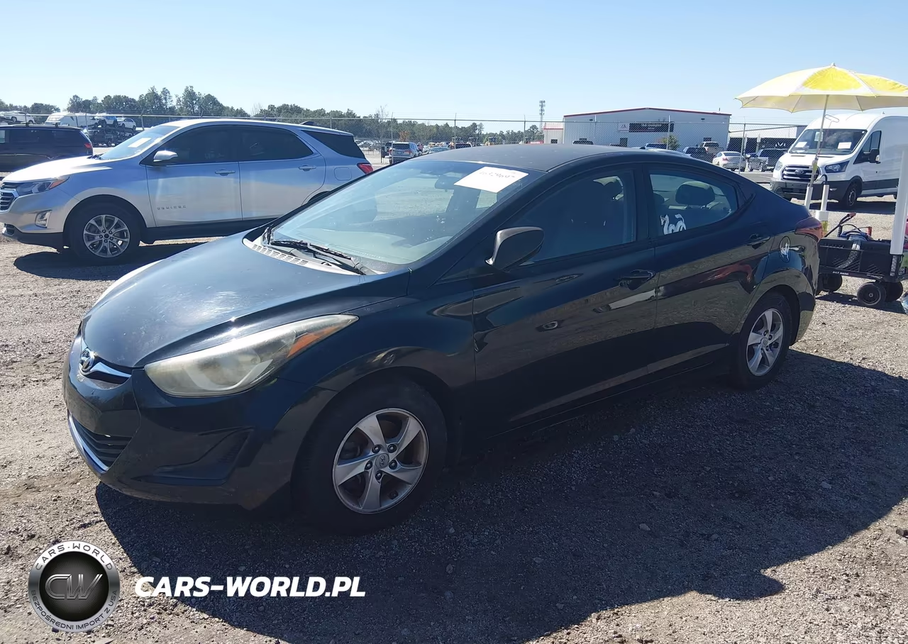 2014 Hyundai Elantra Se VIN:5NPDH4AE6EH468644 - 2