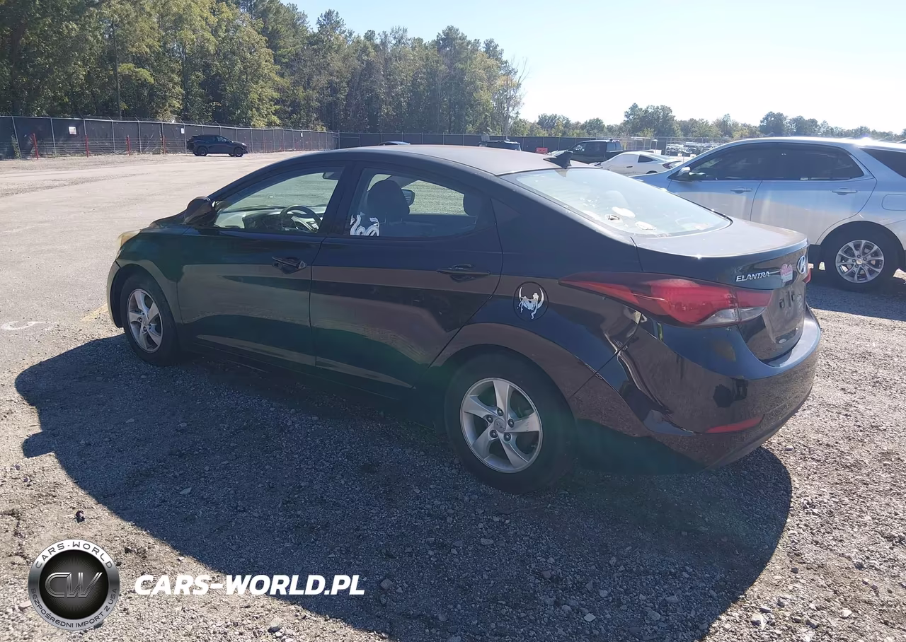2014 Hyundai Elantra Se VIN:5NPDH4AE6EH468644 - 3