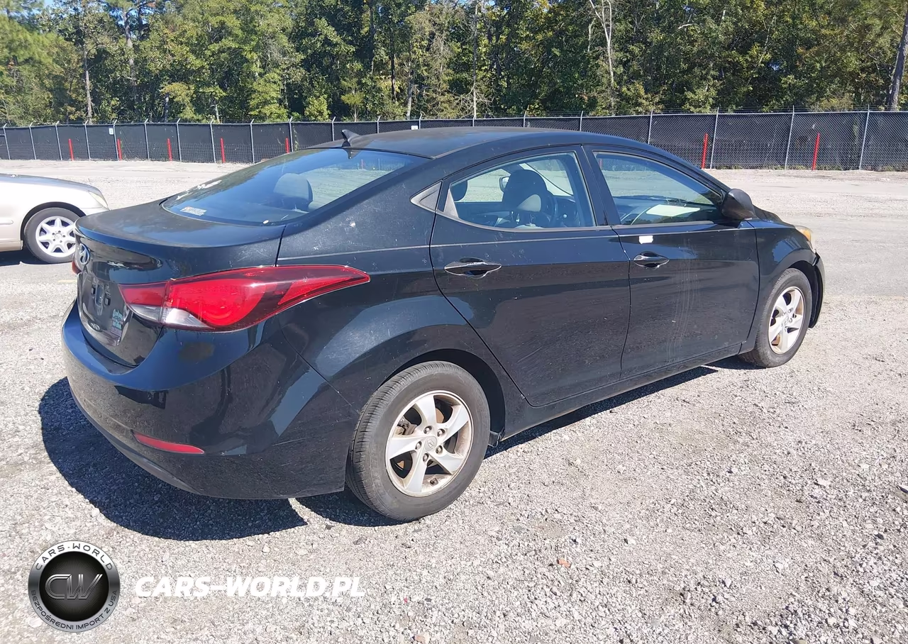 2014 Hyundai Elantra Se VIN:5NPDH4AE6EH468644 - 4