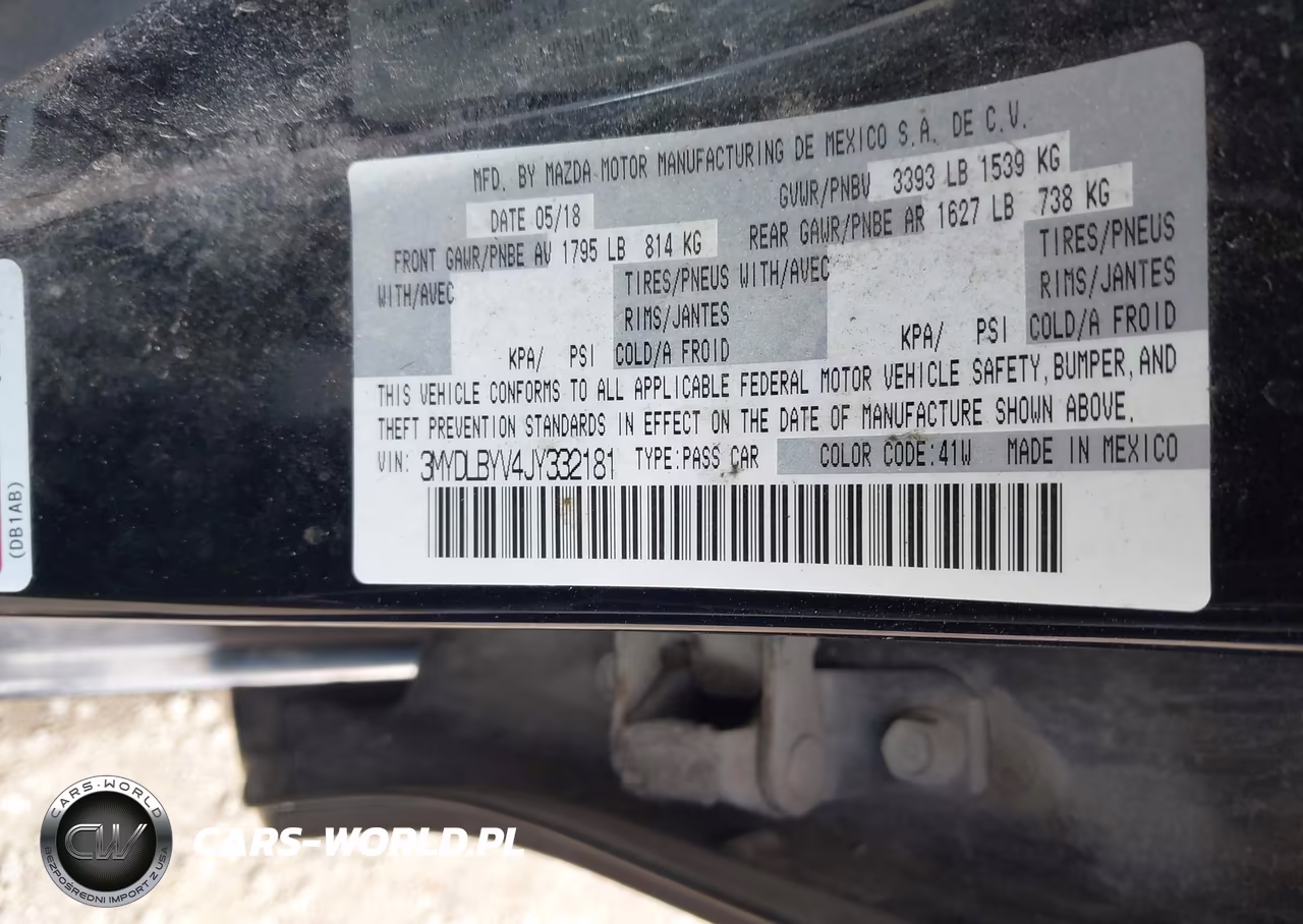 2018 Toyota Yaris Ia VIN:3MYDLBYV4JY332181 - 9