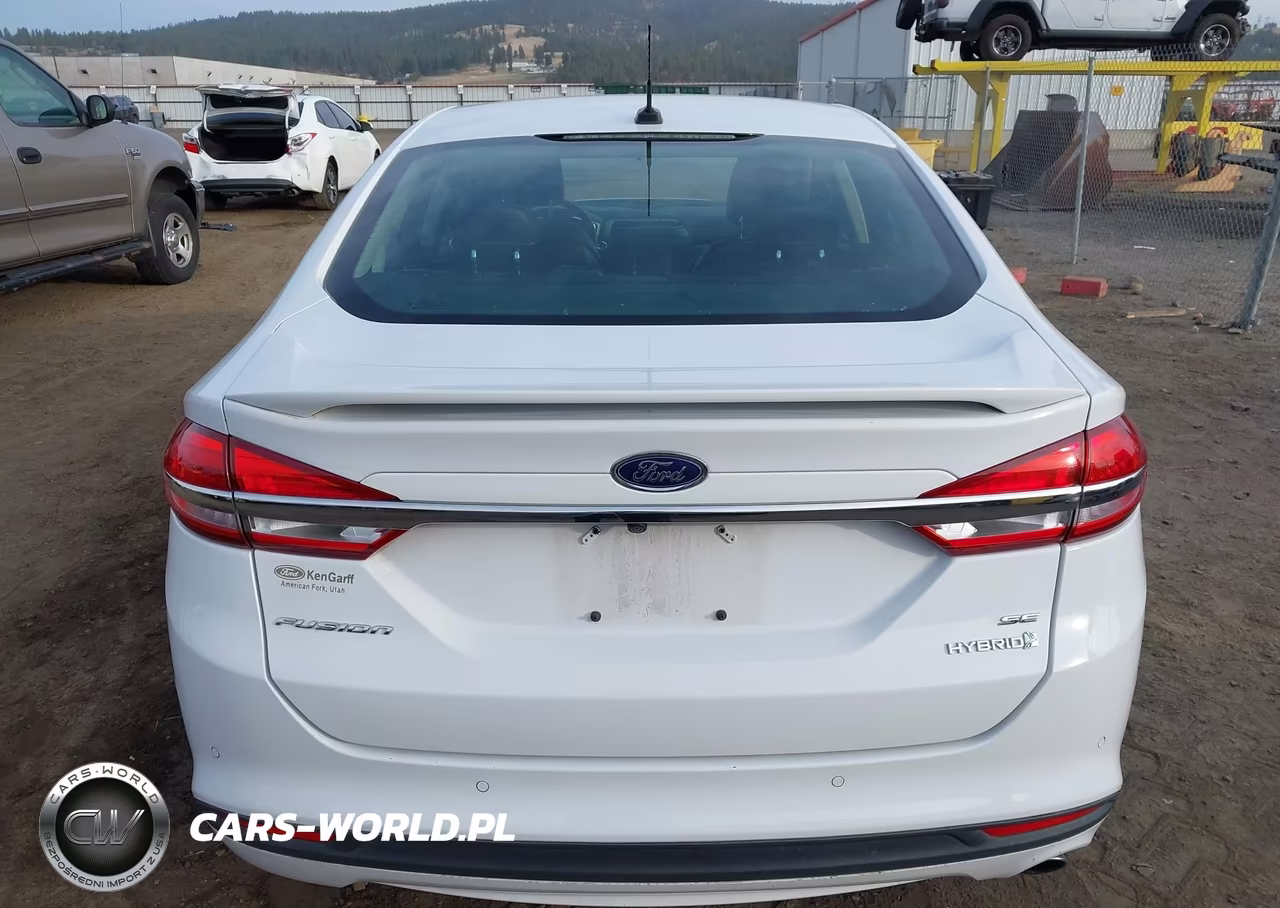 2017 Ford Fusion Hybrid Se VIN:3FA6P0LU6HR165475 - 16