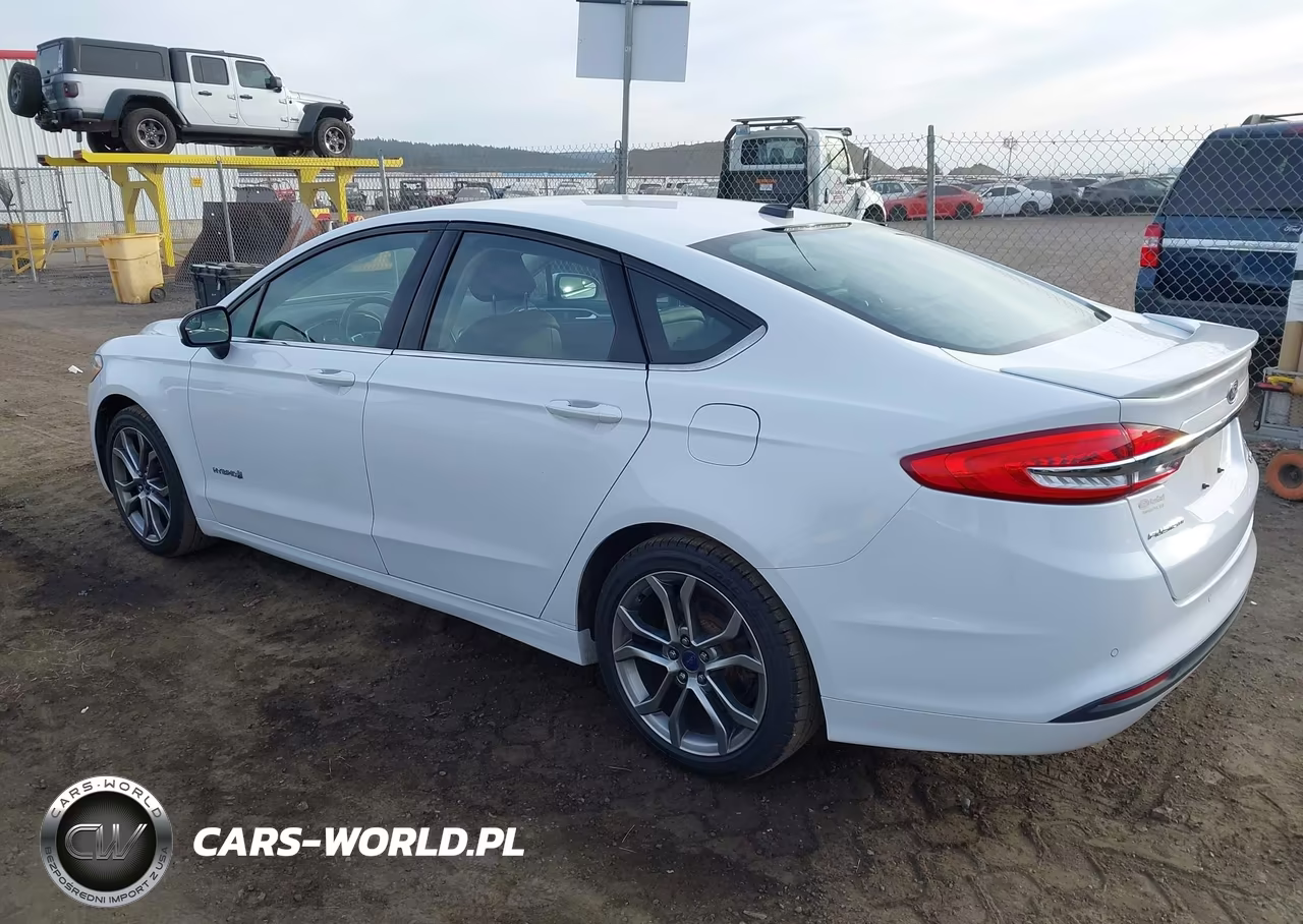 2017 Ford Fusion Hybrid Se VIN:3FA6P0LU6HR165475 - 3