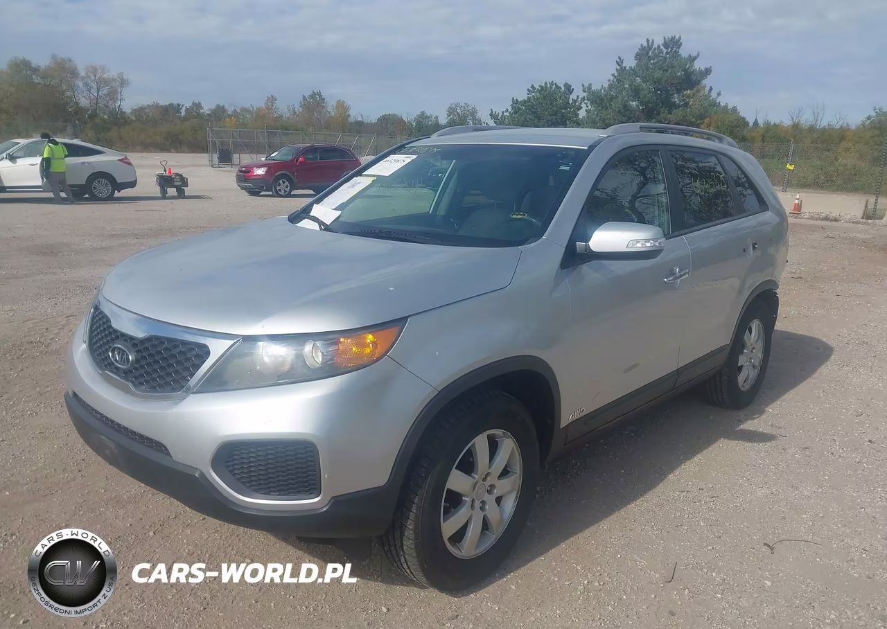 2013 Kia Sorento Lx V6 VIN:5XYKTDA27DG402573 - 2