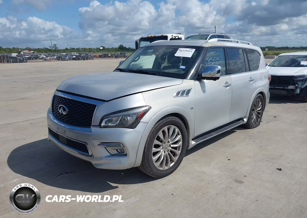 2017 Infiniti Qx80 VIN:JN8AZ2NE4H9158184 - 2