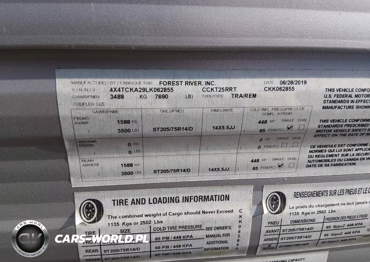 2020 Cherokee Graywolf VIN:4X4TCKA29LK062855 - 9