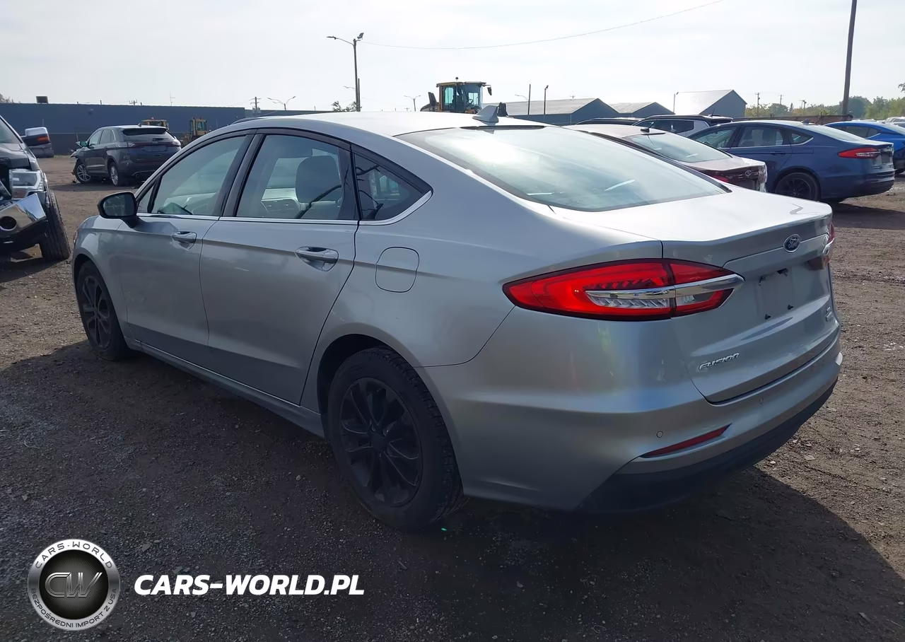 2020 Ford Fusion Se VIN:3FA6P0HD7LR217827 - 3
