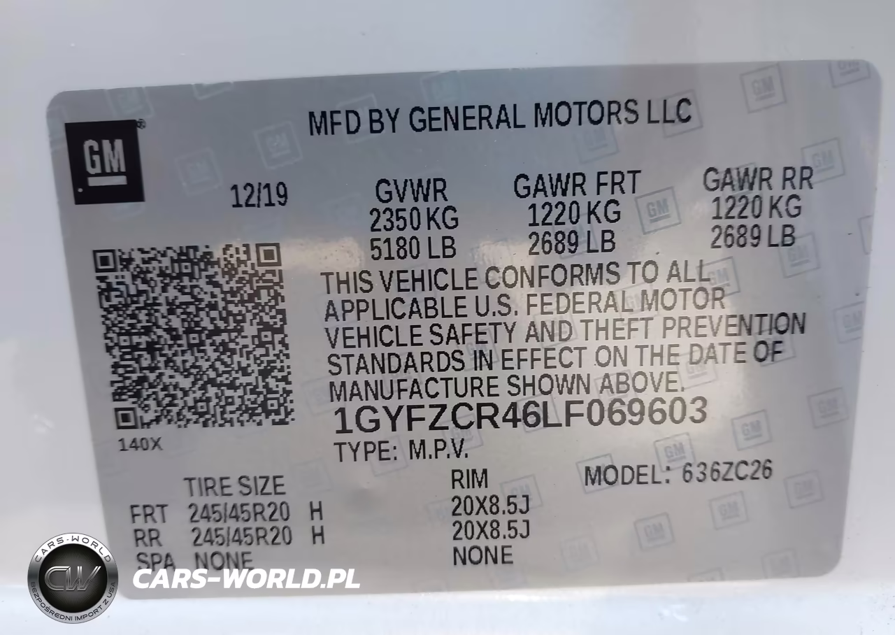 2020 Cadillac Xt4 Fwd Premium Luxury VIN:1GYFZCR46LF069603 - 9
