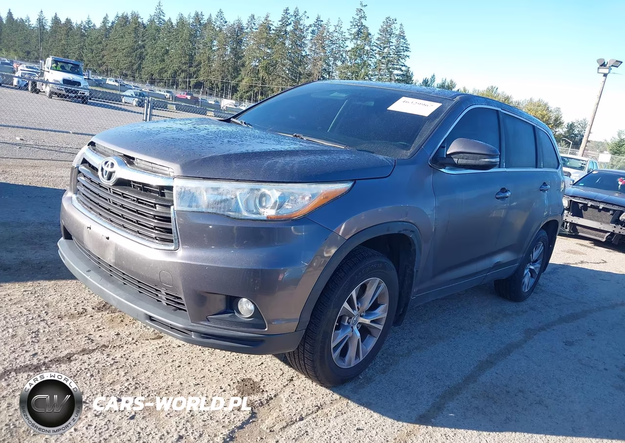 2015 Toyota Highlander Le Plus V6 VIN:5TDBKRFH4FS172199 - 2