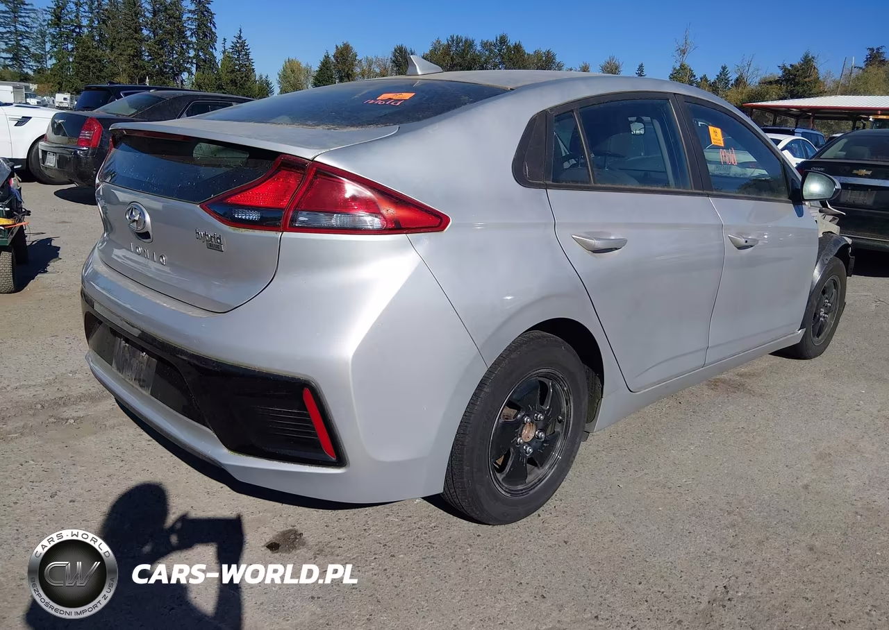 2017 Hyundai Ioniq Blue VIN:KMHC65LC8HU040079 - 4