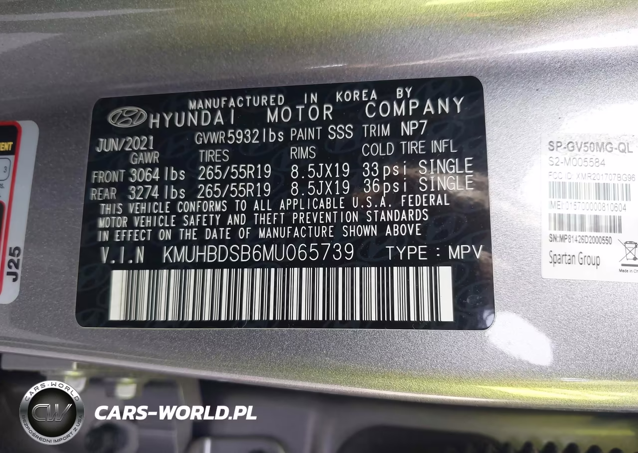 2021 Genesis Gv80 2.5T Awd VIN:KMUHBDSB6MU065739 - 9