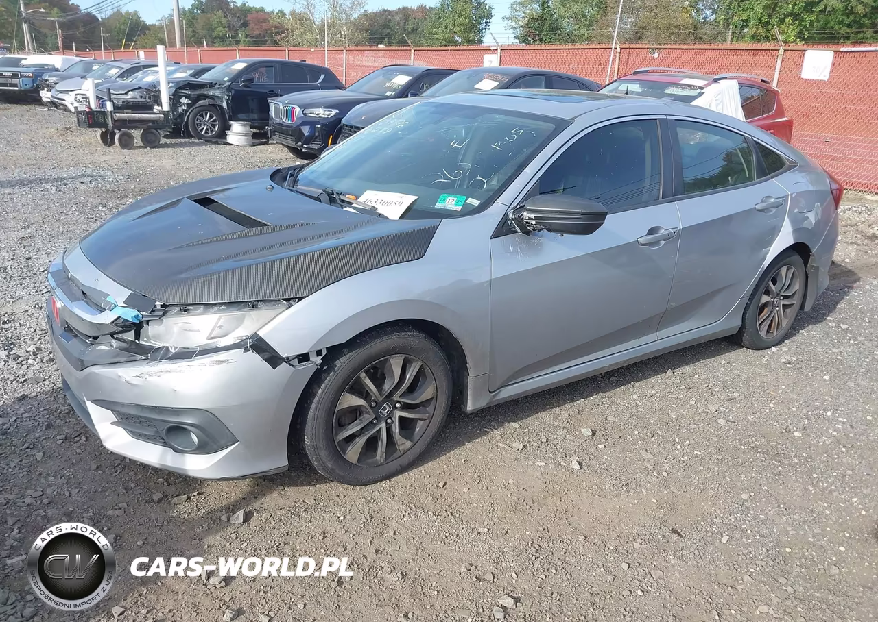 2018 Honda Civic Ex-L VIN:19XFC1F7XJE001631 - 2