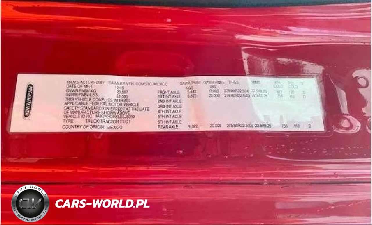 2020 Freightliner New Cascadia 126 VIN:3AKJHHDR8LSLJ8050 - 9