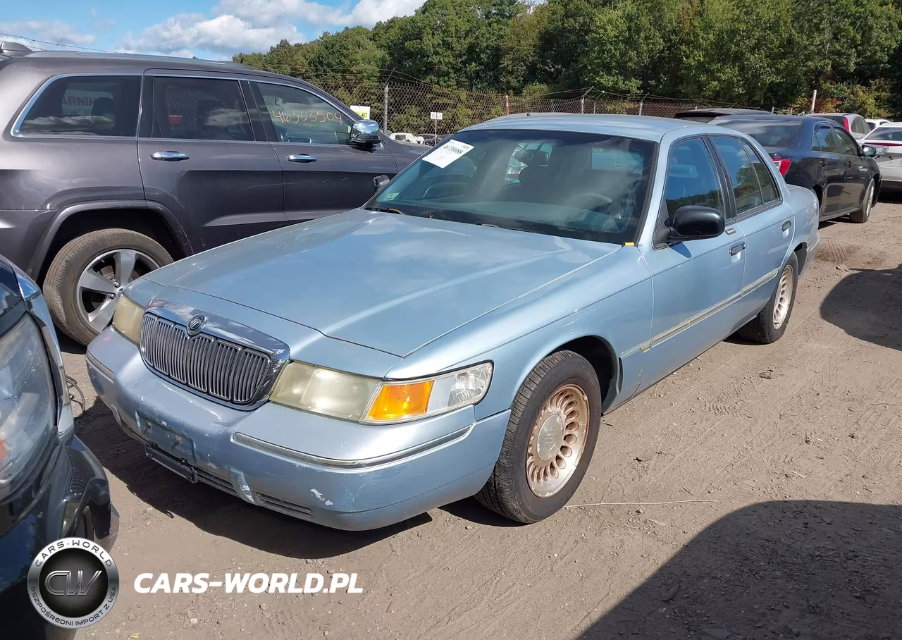 2001 Mercury Grand Marquis Ls VIN:2MEFM75W71X706534 - 2