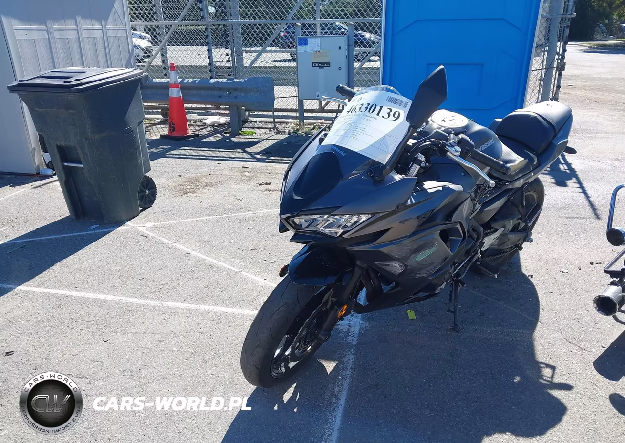 2024 Kawasaki Ex650 R VIN:ML5EXER12RDAD5647 - 2