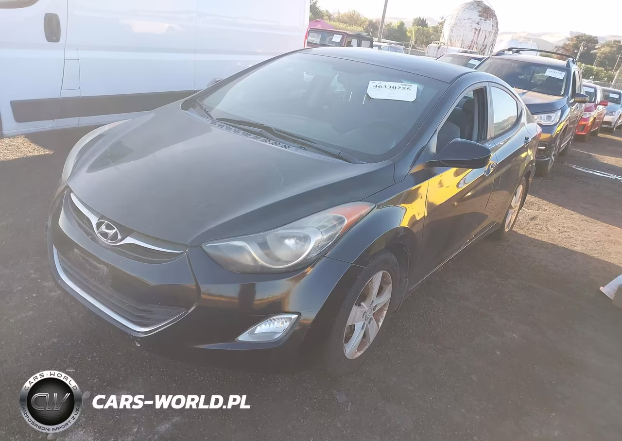 2013 Hyundai Elantra Gls VIN:KMHDH4AE5DU530695 - 2