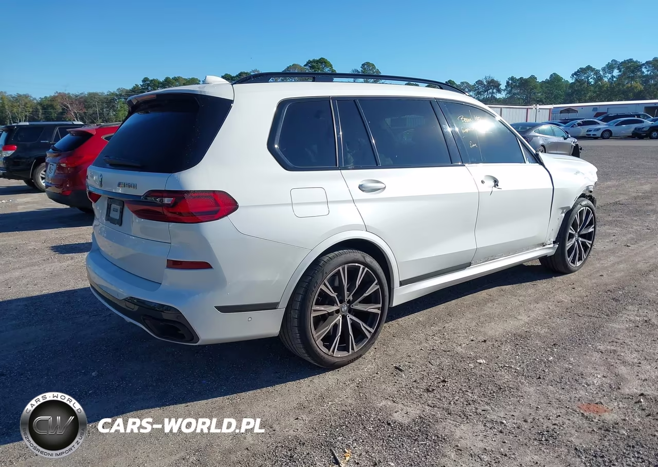 2021 BMW X7 M50I VIN:5UXCX6C08M9J02377 - 4