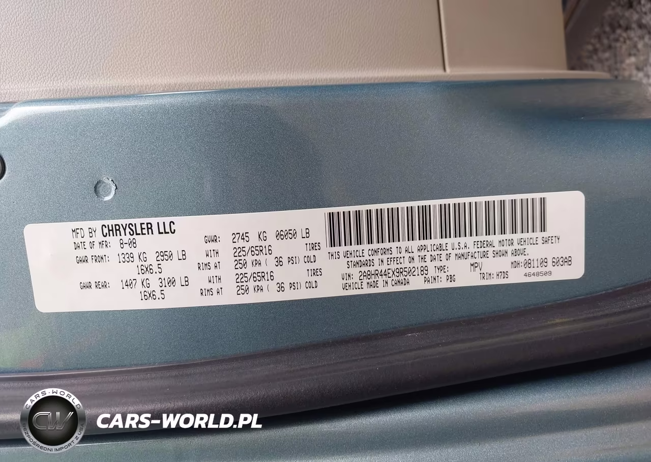 2009 Chrysler Town & Country Lx VIN:2A8HR44EX9R502189 - 9