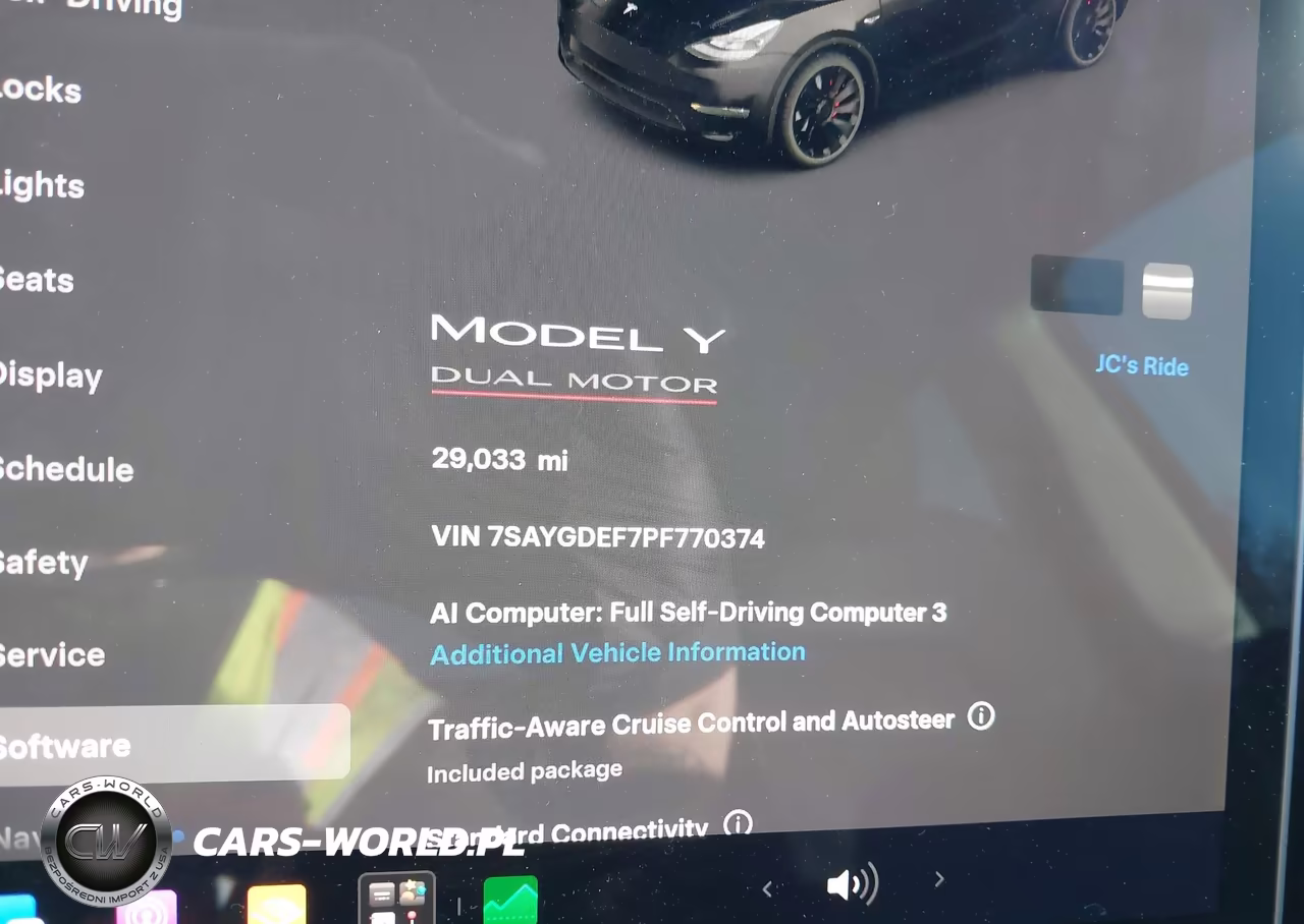 2023 Tesla Model Y Performance Dual Motor All-Wheel Drive VIN:7SAYGDEF7PF770374 - 7