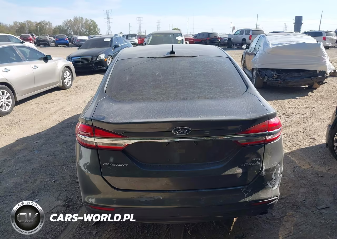 2018 Ford Fusion Hybrid Se VIN:3FA6P0LU7JR172229 - 16