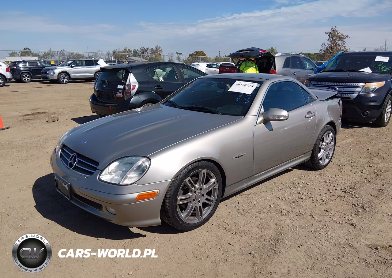 2004 Mercedes-Benz Slk 230 Kompressor VIN:WDBKK49F14F306434 - 2