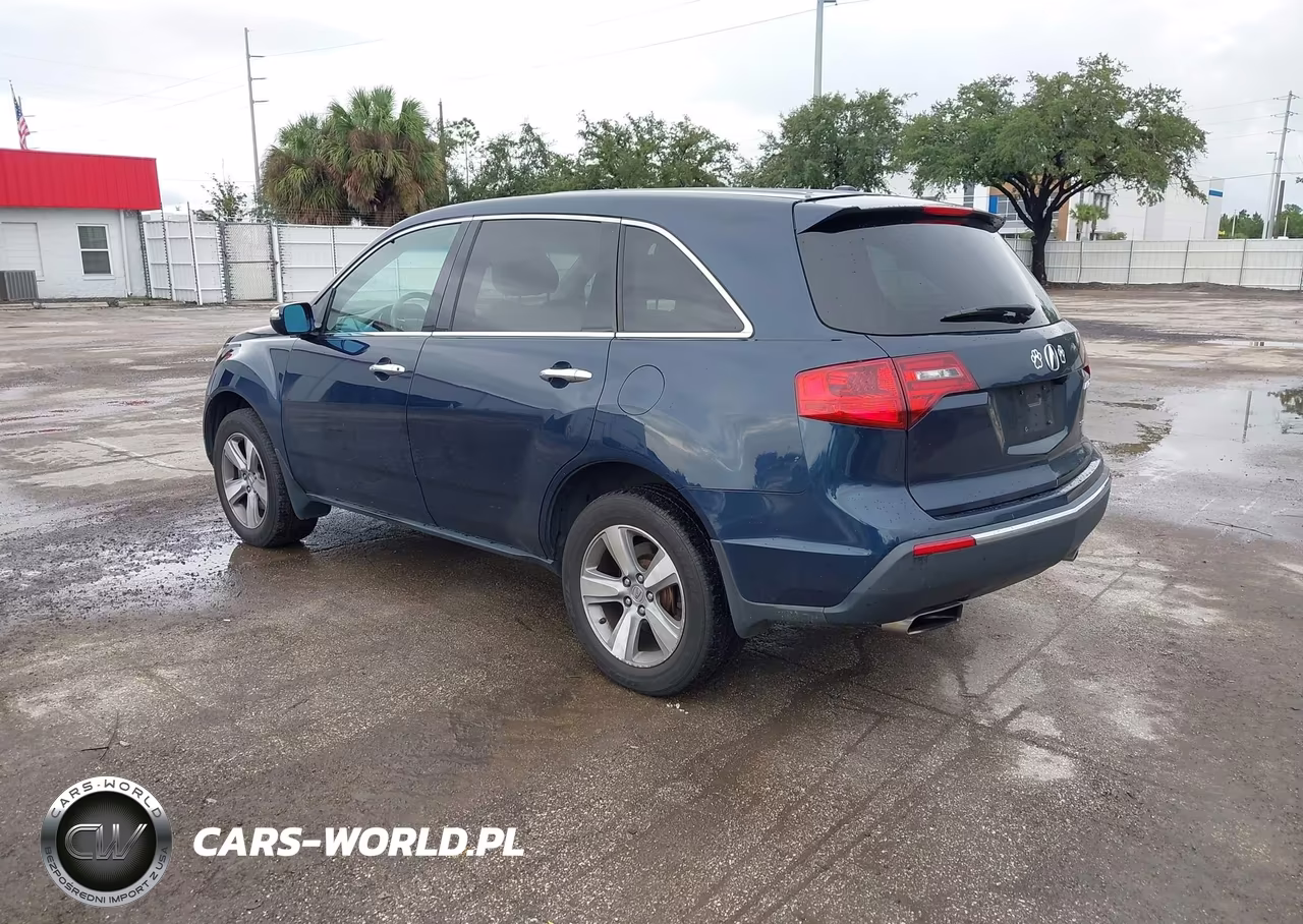 2013 Acura Mdx Technology Package VIN:2HNYD2H47DH503630 - 3