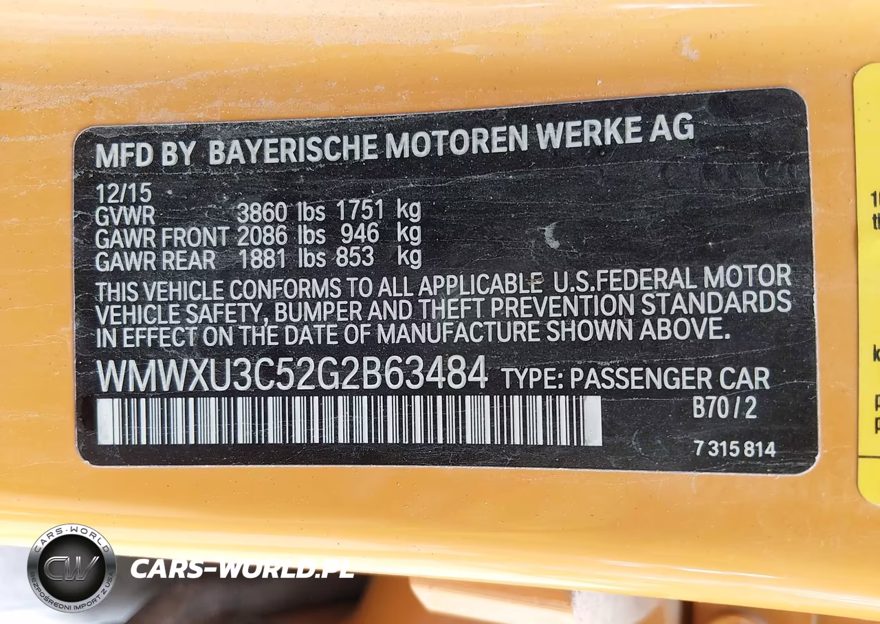 2016 Mini Hardtop Cooper S VIN:WMWXU3C52G2B63484 - 9