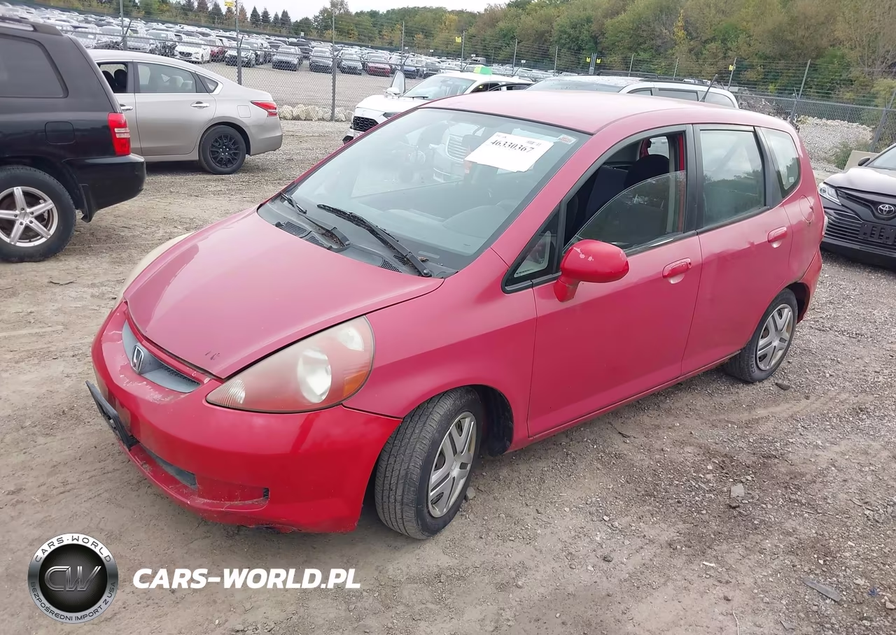 2008 Honda Fit VIN:JHMGD38418S038461 - 2