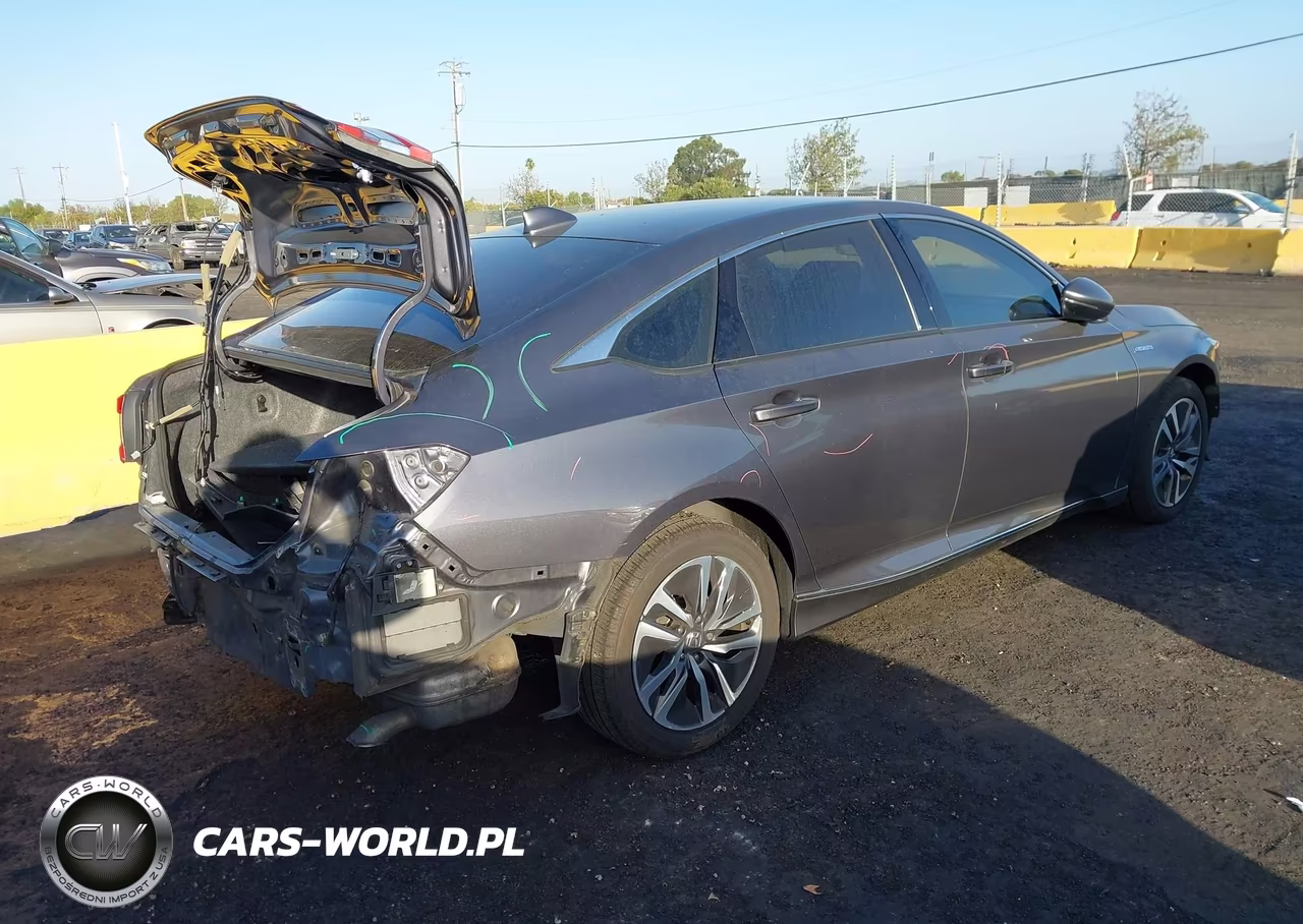 2020 Honda Accord Hybrid Ex-L VIN:1HGCV3F5XLA007332 - 4