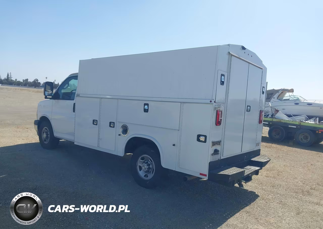 2022 Chevrolet Express Cutaway Work Van VIN:1GB0GRF72N1281440 - 3