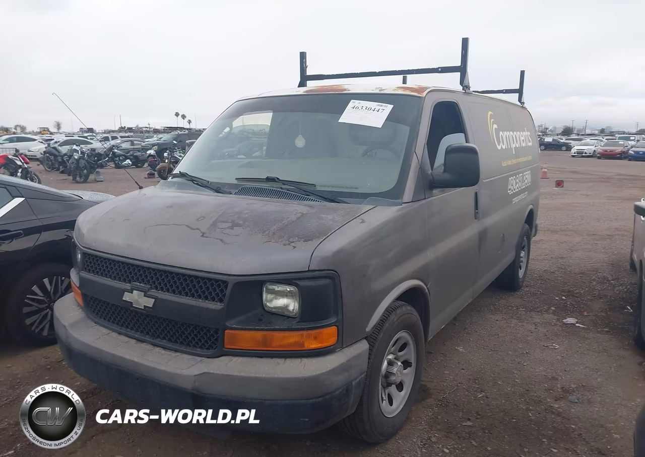 2012 Chevrolet Express 1500 Work Van VIN:1GCSGAFX6C1103209 - 2