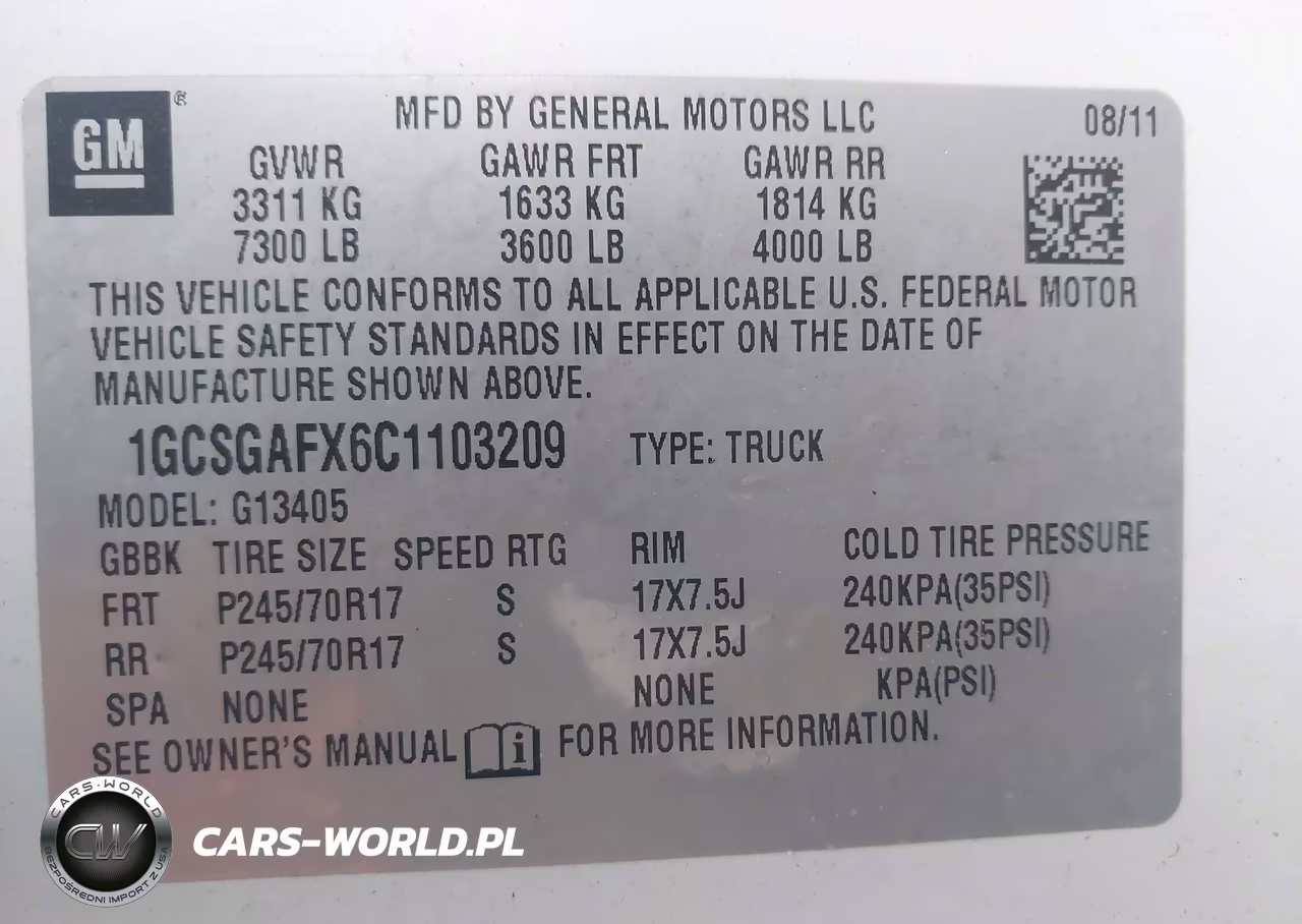2012 Chevrolet Express 1500 Work Van VIN:1GCSGAFX6C1103209 - 9