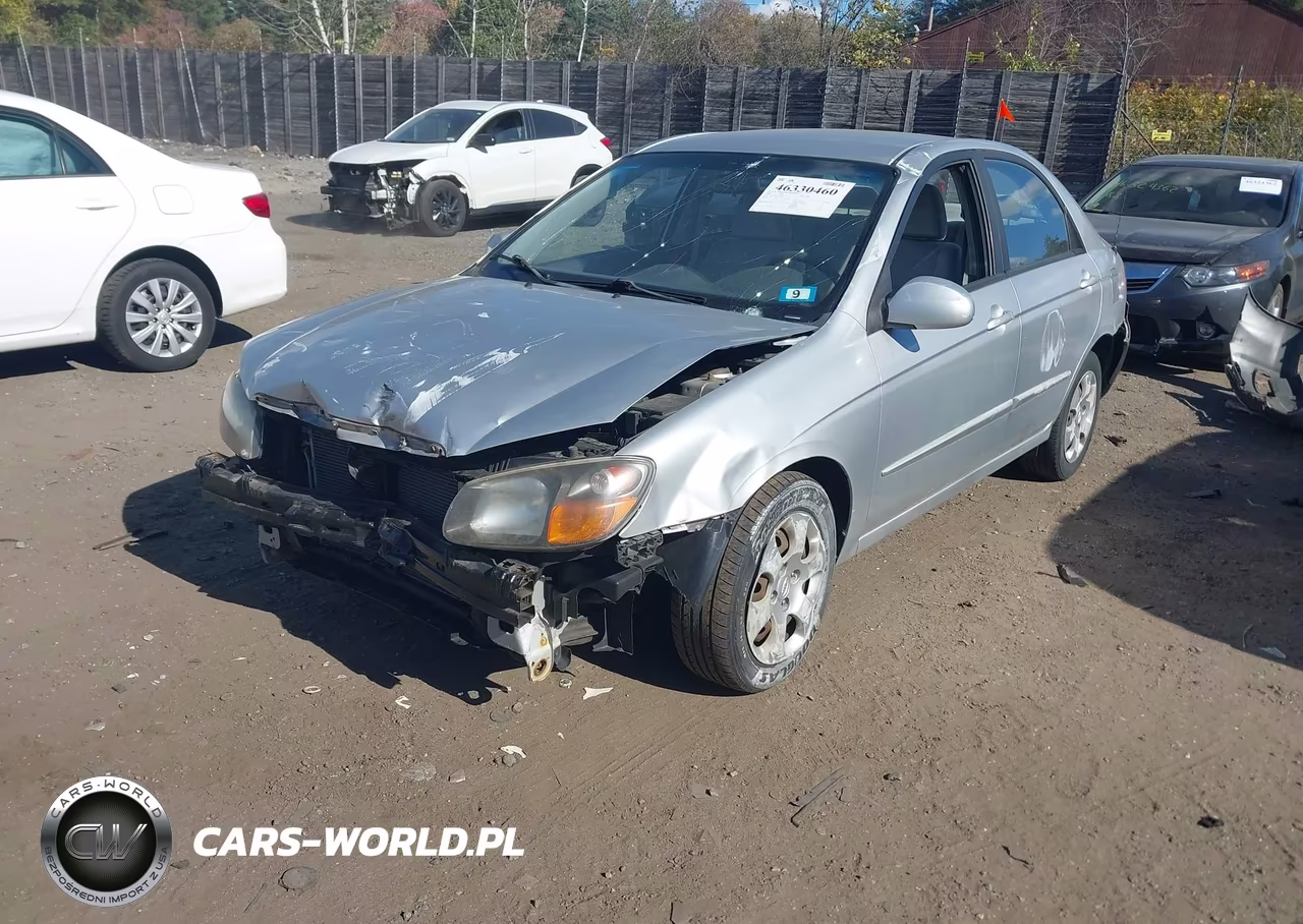2009 Kia Spectra Ex VIN:KNAFE222495641378 - 2
