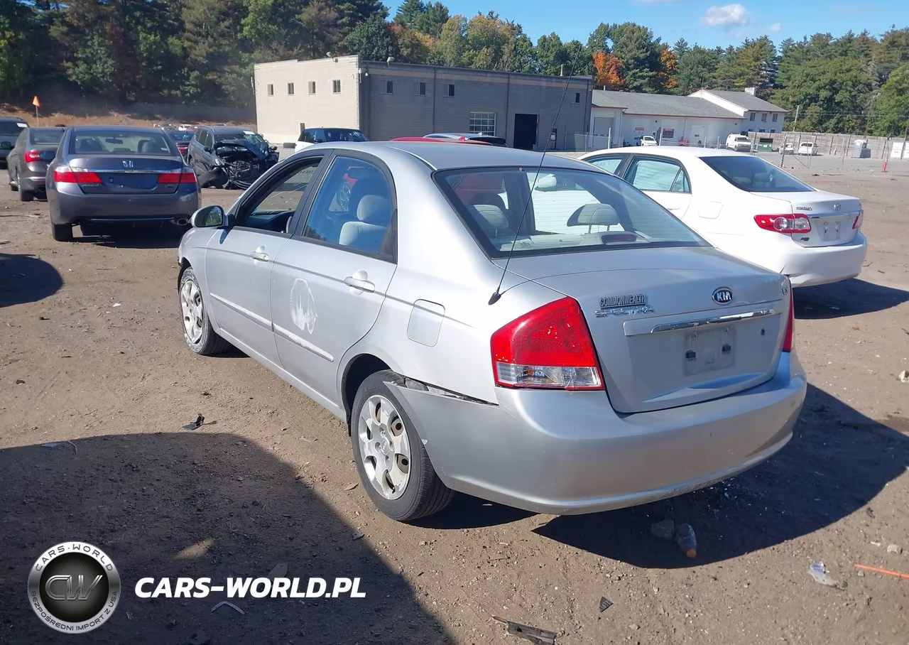 2009 Kia Spectra Ex VIN:KNAFE222495641378 - 3