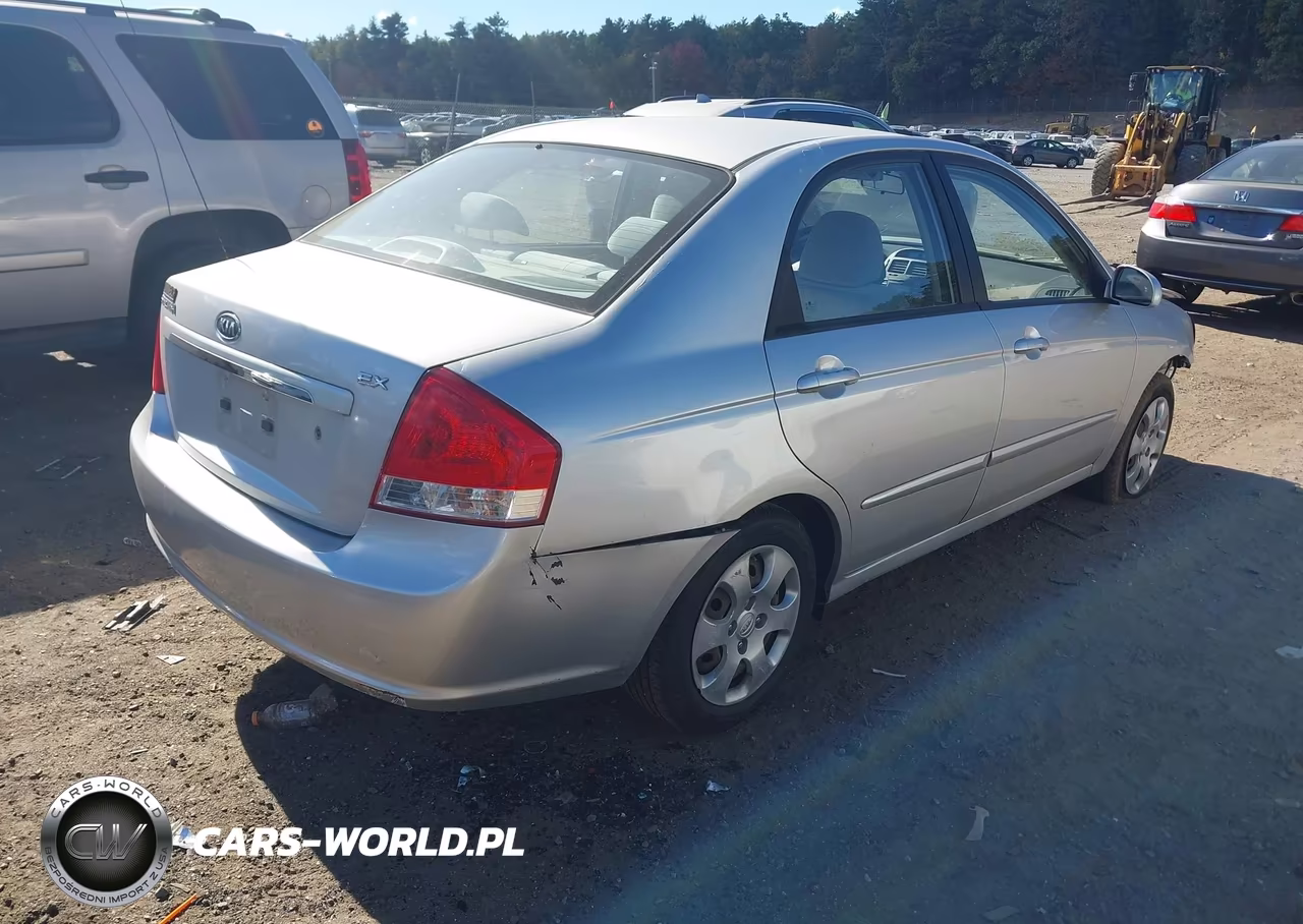 2009 Kia Spectra Ex VIN:KNAFE222495641378 - 4