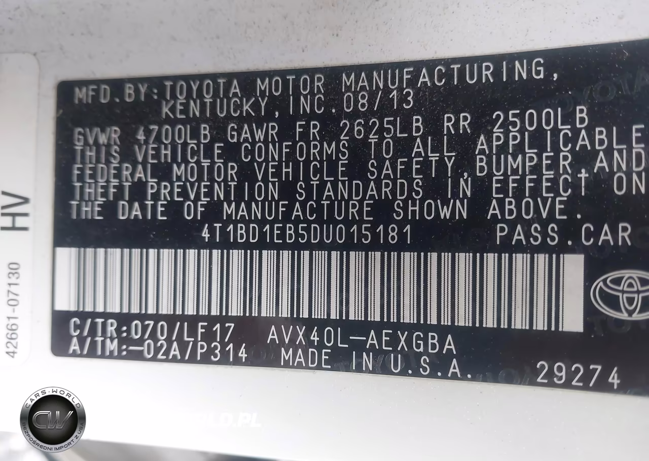 2013 Toyota Avalon Hybrid Xle Premium VIN:4T1BD1EB5DU015181 - 9