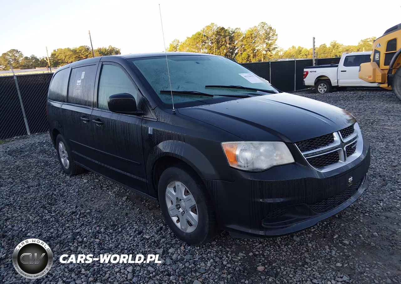 2012 Dodge Grand Caravan Se-Avp