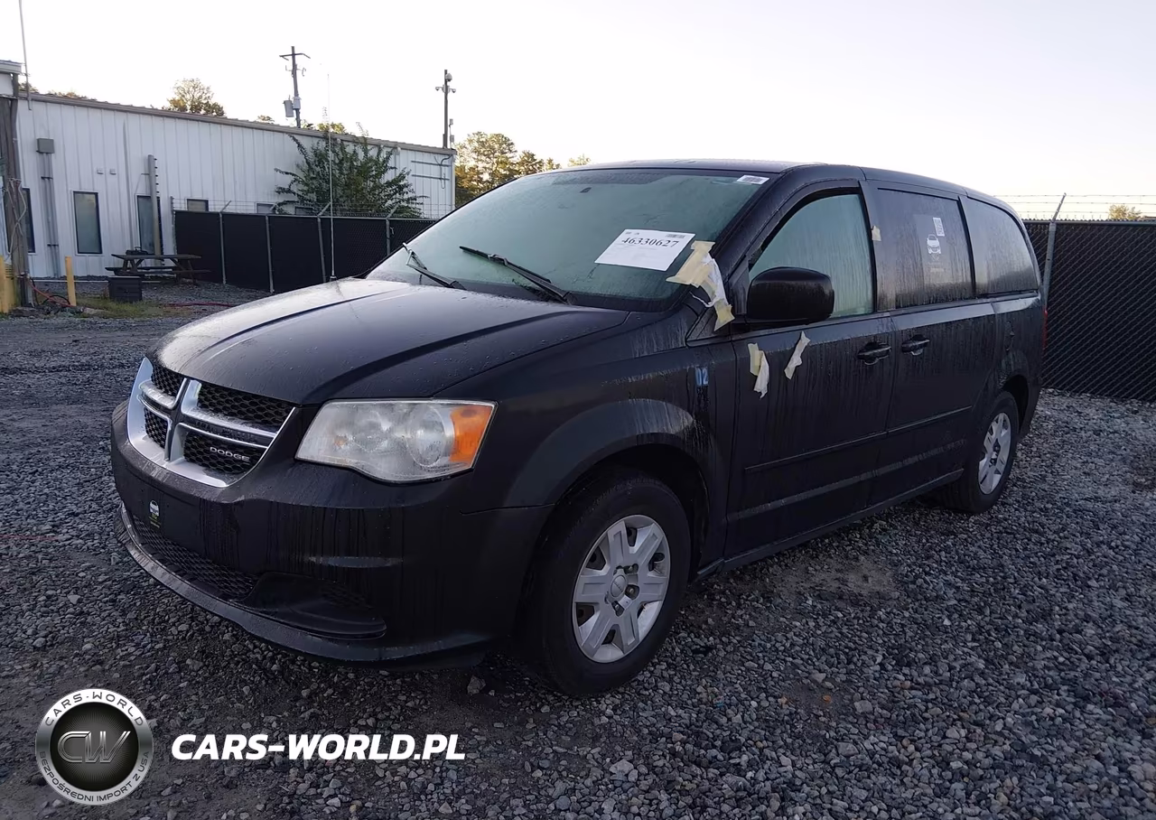 2012 Dodge Grand Caravan Se-Avp VIN:2C4RDGBG2CR128510 - 2