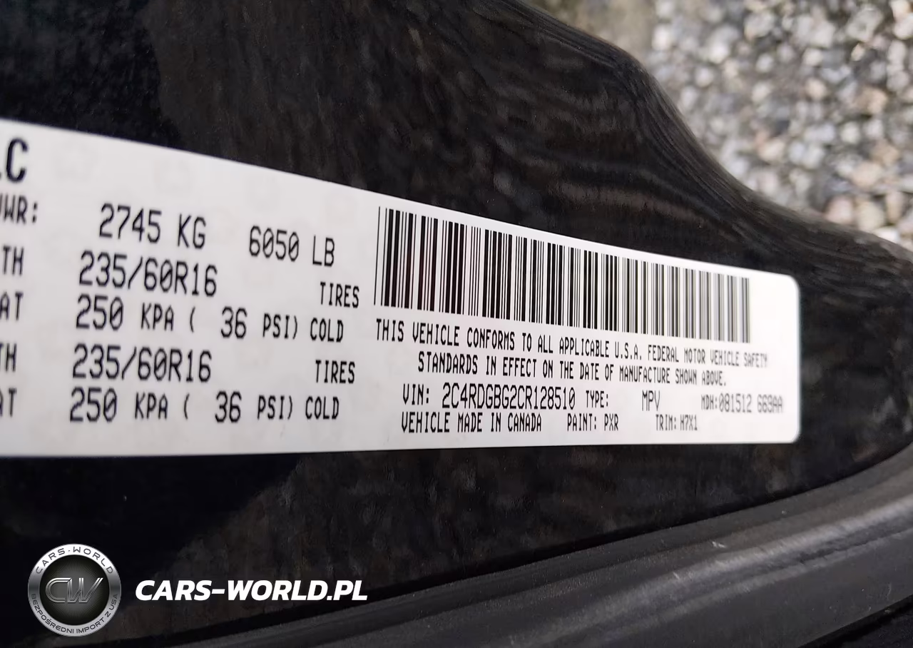2012 Dodge Grand Caravan Se-Avp VIN:2C4RDGBG2CR128510 - 9