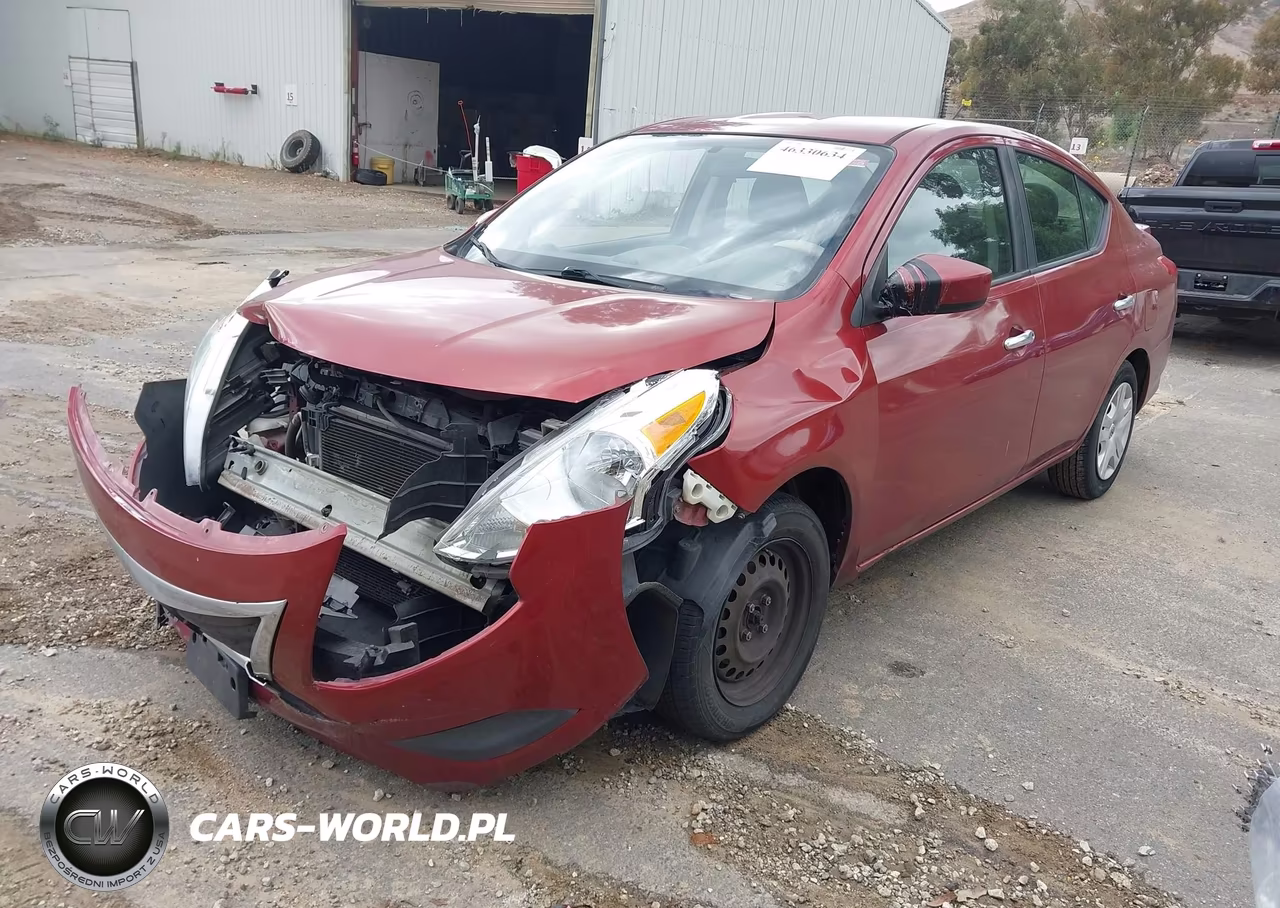 2016 Nissan Versa 1.6 S-1.6 S+-1.6 Sl-1.6 Sv VIN:3N1CN7AP2GL812967 - 2