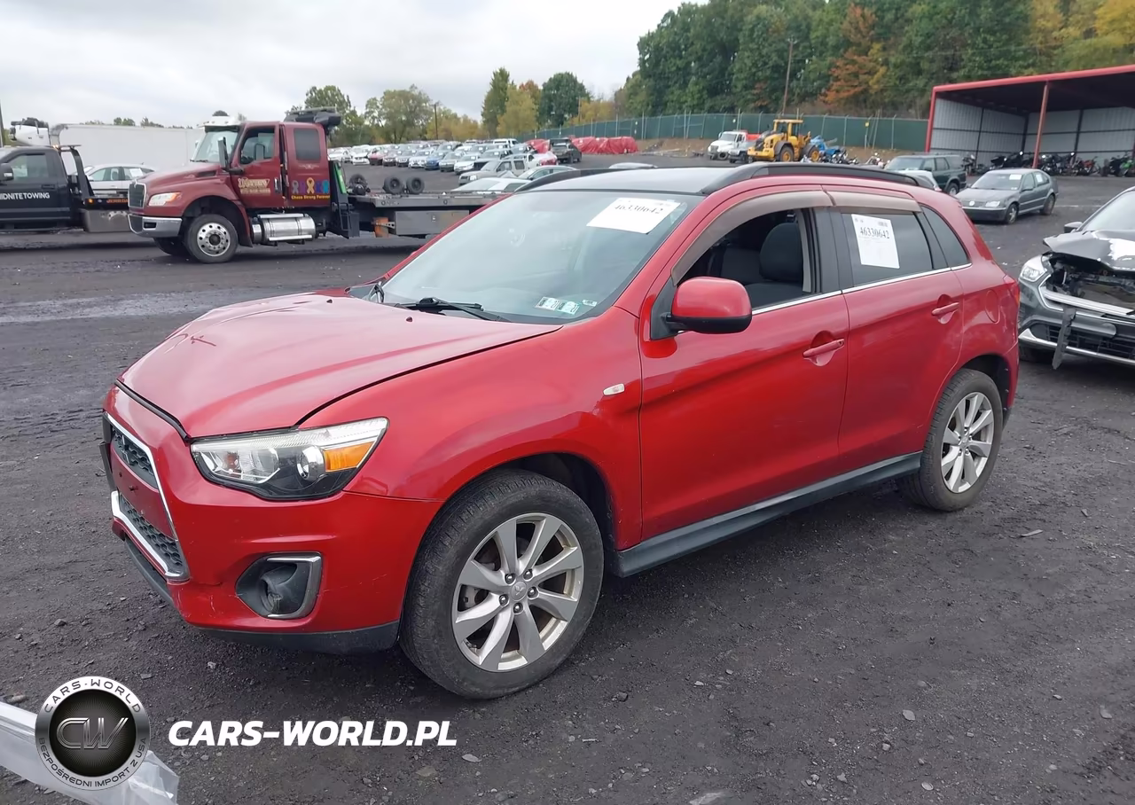 2013 Mitsubishi Outlander Sport Se VIN:4A4AP4AU8DE006445 - 2