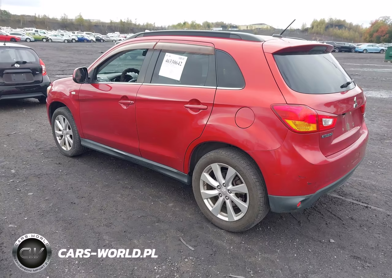 2013 Mitsubishi Outlander Sport Se VIN:4A4AP4AU8DE006445 - 3