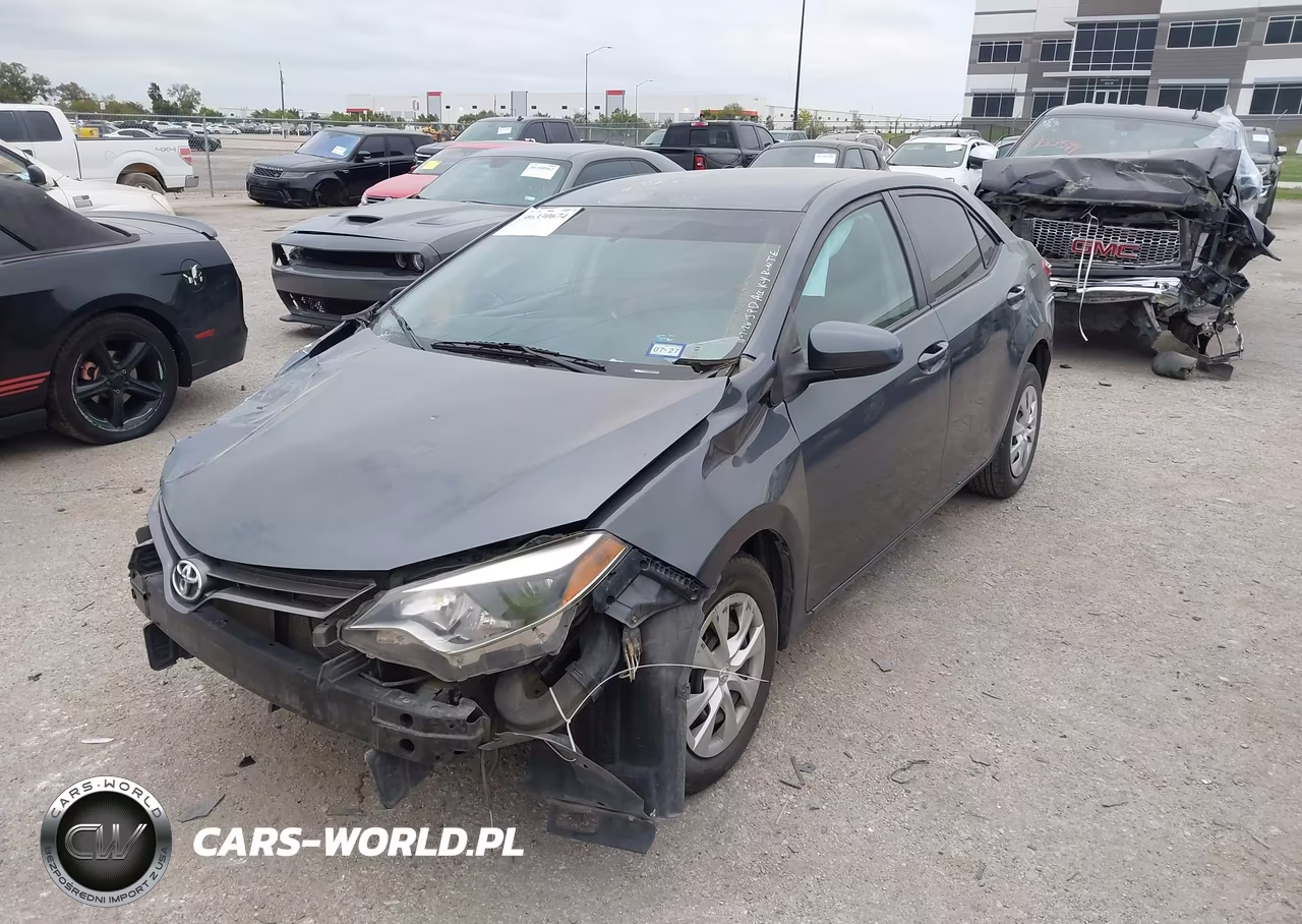 2016 Toyota Corolla Le Eco VIN:5YFBPRHE0GP500555 - 2