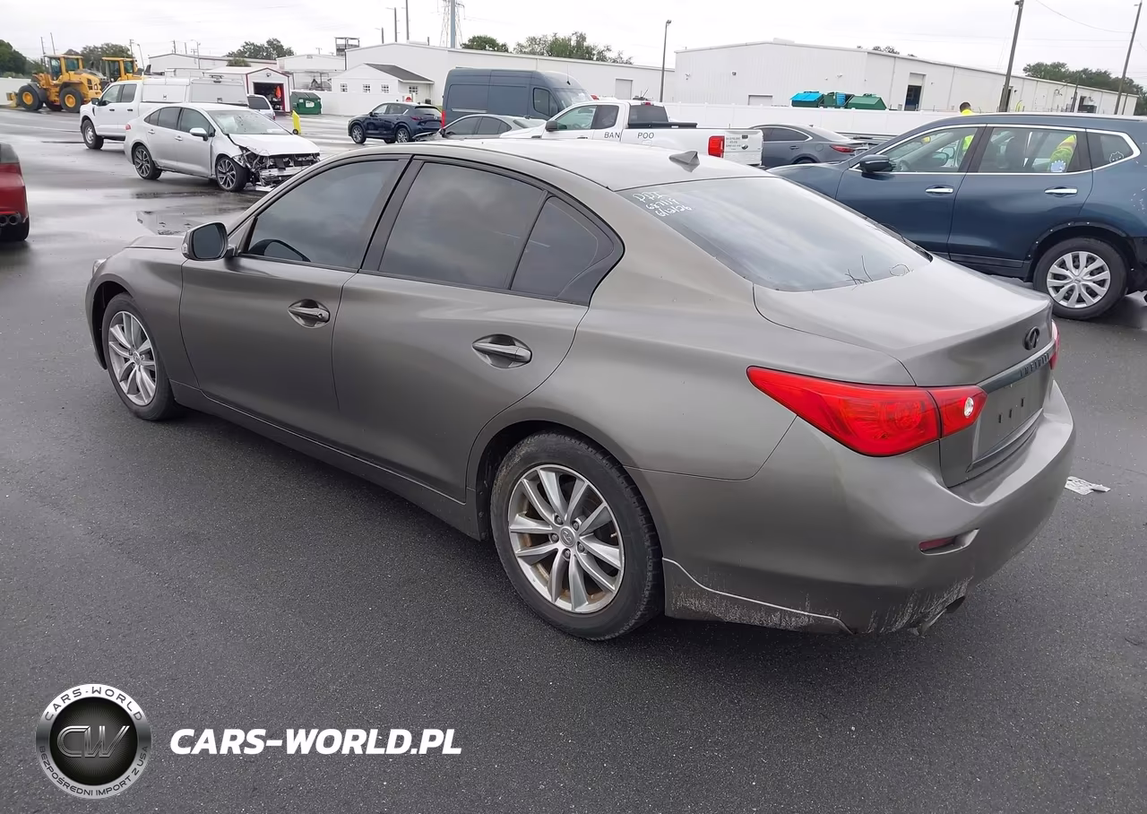 2014 Infiniti Q50 VIN:JN1BV7AP3EM687119 - 3